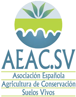 Asociación Española de Agricultura de Conservación. Suelos Vivos AEAClogo transparente